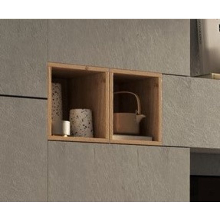 Infinity 2.0 Argilla Grijs / Kadiz TV Meubel Set 24