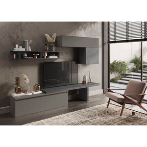 Benvenuto Design Infinity 2.0 Ardesia / Piombo TV Meubel Set 25