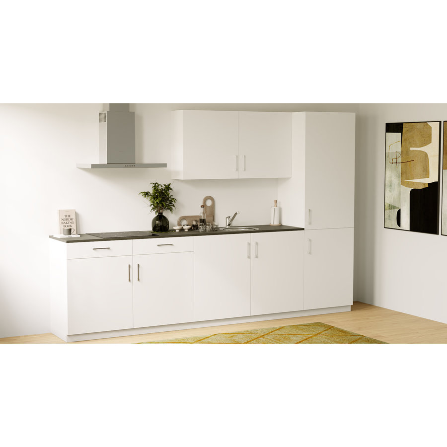 Turin Tijm Rechte Keuken Alpine Wit Turin Tijm Rechte Keuken Alpine Wit