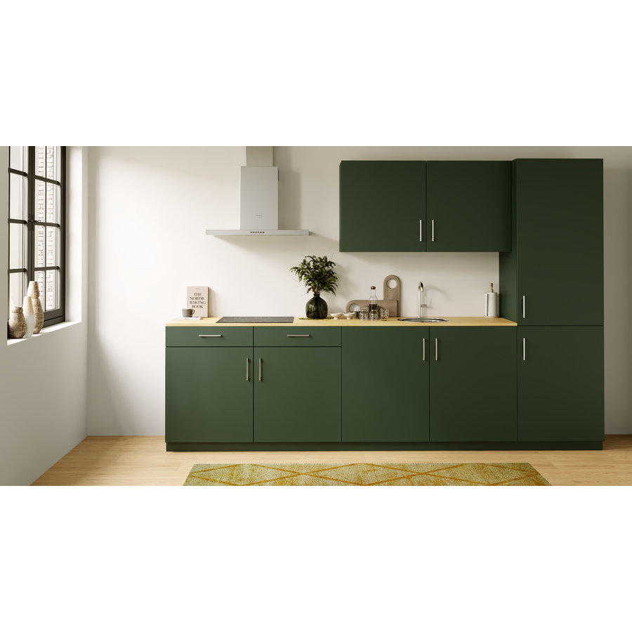 Soft Pro Tijm Rechte Keuken Groen Soft Pro Tijm Rechte Keuken Groen