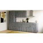 Artego Design Delta Tijm Rechte Keuken Leigrijs