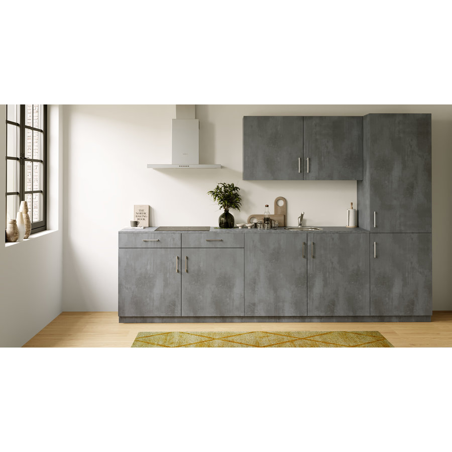 Delta Tijm Rechte Keuken Leigrijs