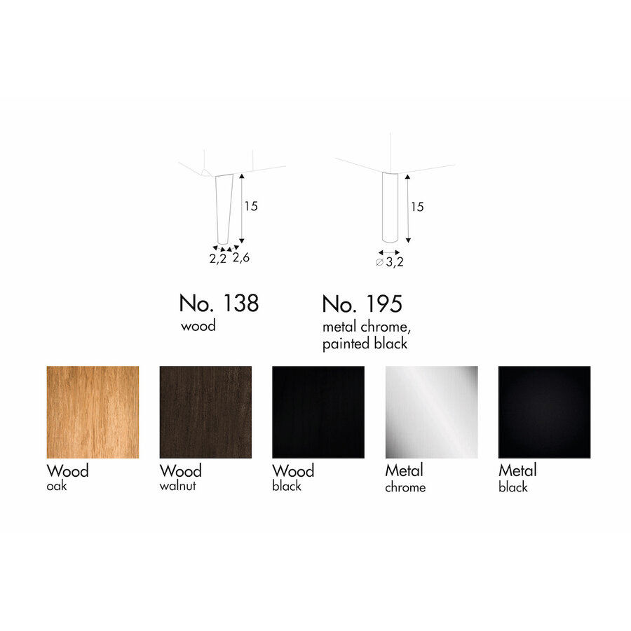 Lill 4-Zits 270 cm Bank Met Hoes Lill 4-Zits 270 cm Bank Met Hoes