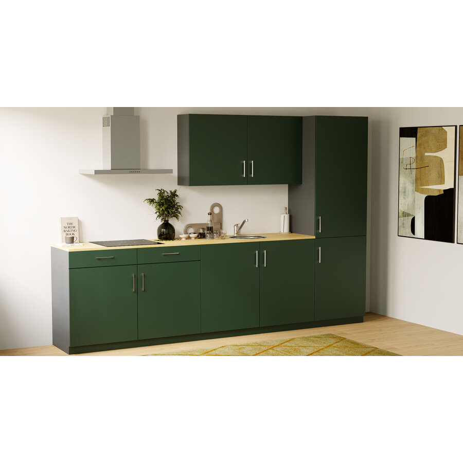 Soft Pro Tijm Rechte Keuken Groen Soft Pro Tijm Rechte Keuken Groen