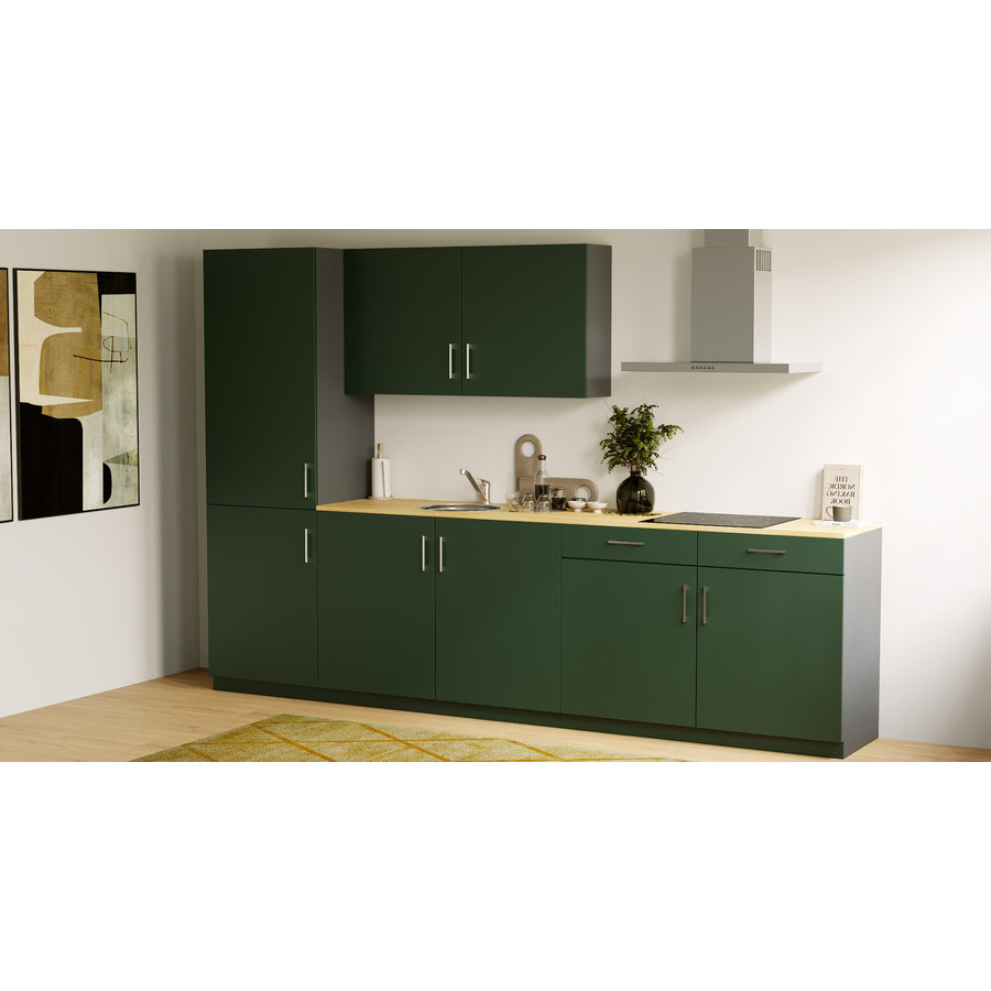 Soft Pro Tijm Rechte Keuken Groen Soft Pro Tijm Rechte Keuken Groen