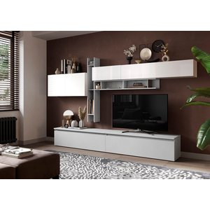 Benvenuto Design Infinity 2.0 HG Wit / Gesso TV Meubel Set 32