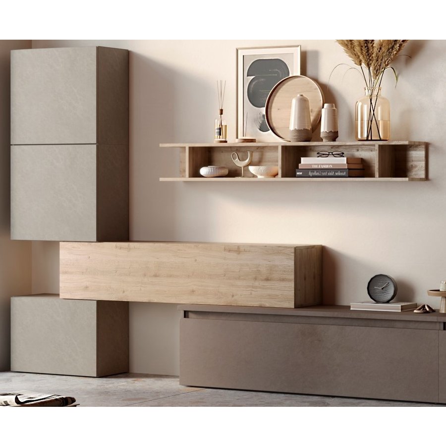 Infinity 2.0 Argilla/Kadiz/Brons TV Meubel Set 37 Infinity 2.0 Argilla/Kadiz/Brons TV Meubel Set 37