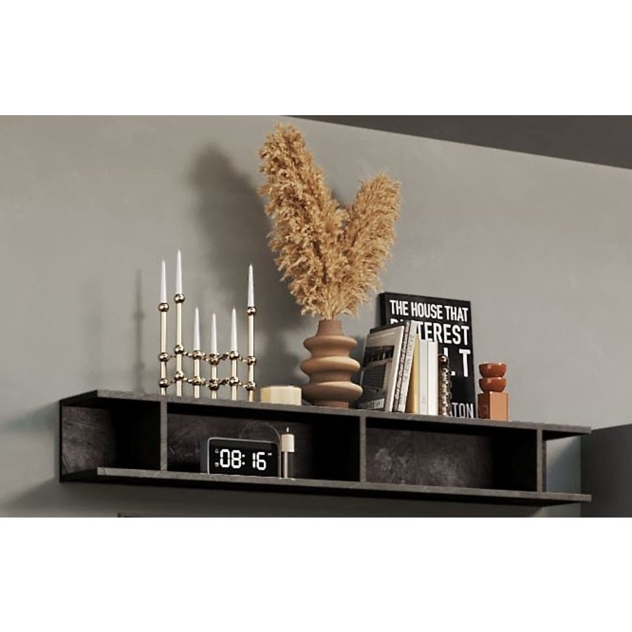 Infinity 2.0 Ardesia / Piombo TV Meubel Set 38 Infinity 2.0 Ardesia / Piombo TV Meubel Set 38