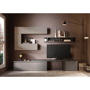 Benvenuto Design Infinity 2.0 Argilla/Ardesia/Piombo TV Meubel Set 40