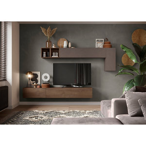 Benvenuto Design Infinity 2.0 Mercure Eiken / Brons TV Meubel Set 41