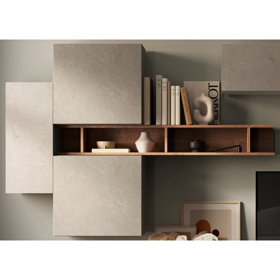 Infinity 2.0 Brons/Argilla/Eiken TV Meubel Set 44 Infinity 2.0 Brons/Argilla/Eiken TV Meubel Set 44