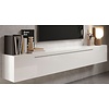 Infinity 2.0 Ardesia / Hoogglans Wit TV Meubel Set 48