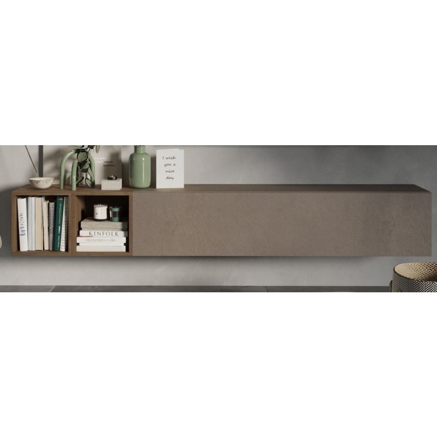 Infinity 2.0 Argilla / Mercure Eiken TV Meubel Infinity 2.0 Argilla / Mercure Eiken TV Meubel