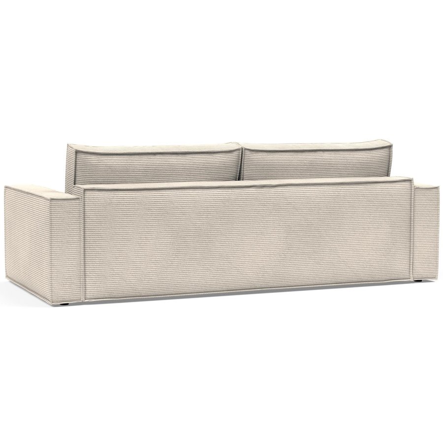 Newilla Ivory Corduroy Slaapbank met Opbergruimte Newilla Ivory Corduroy Slaapbank met Opbergruimte