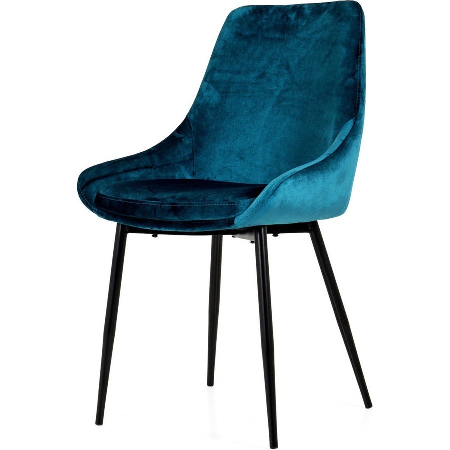 6x Lex Eetkamerstoel Petrol 6x Lex Eetkamerstoel Petrol