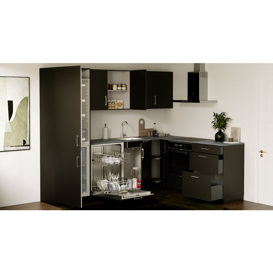 Turin Kamille L - Keuken Zwart Turin Kamille L - Keuken Zwart