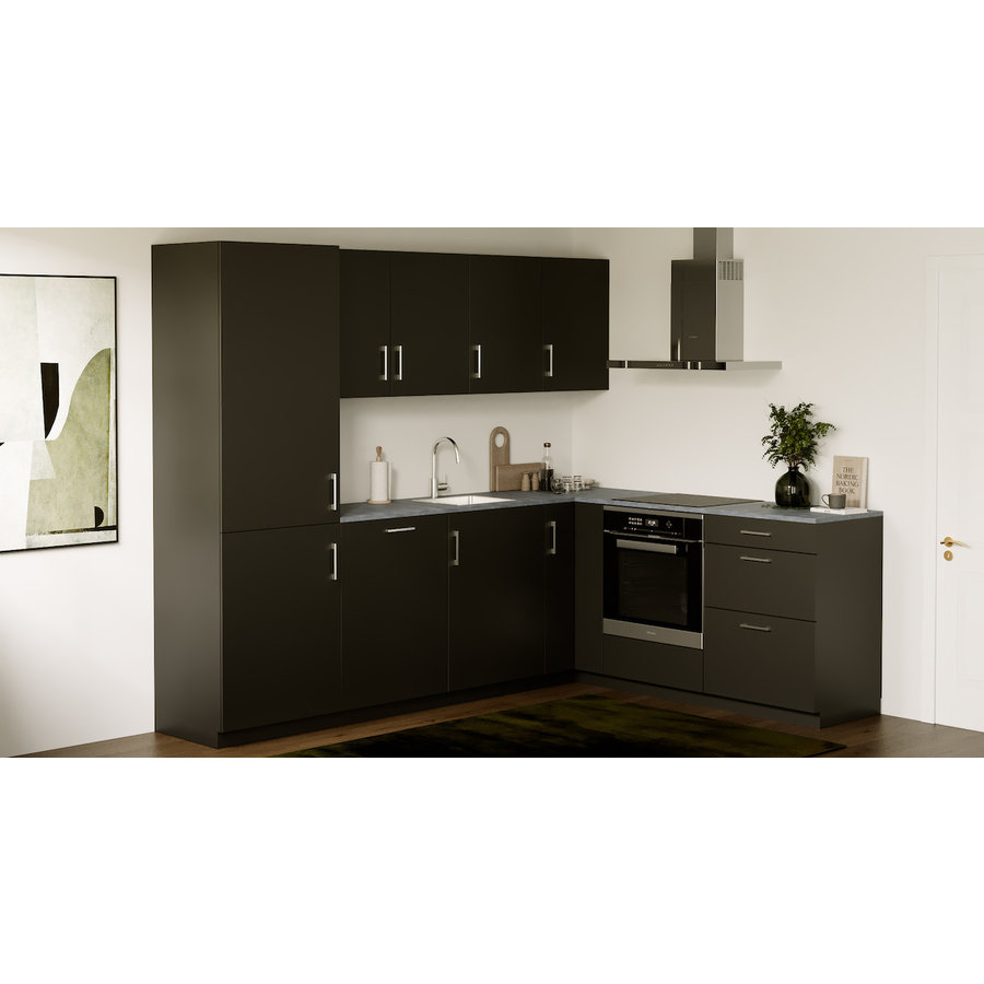 Turin Kamille L - Keuken Zwart Turin Kamille L - Keuken Zwart