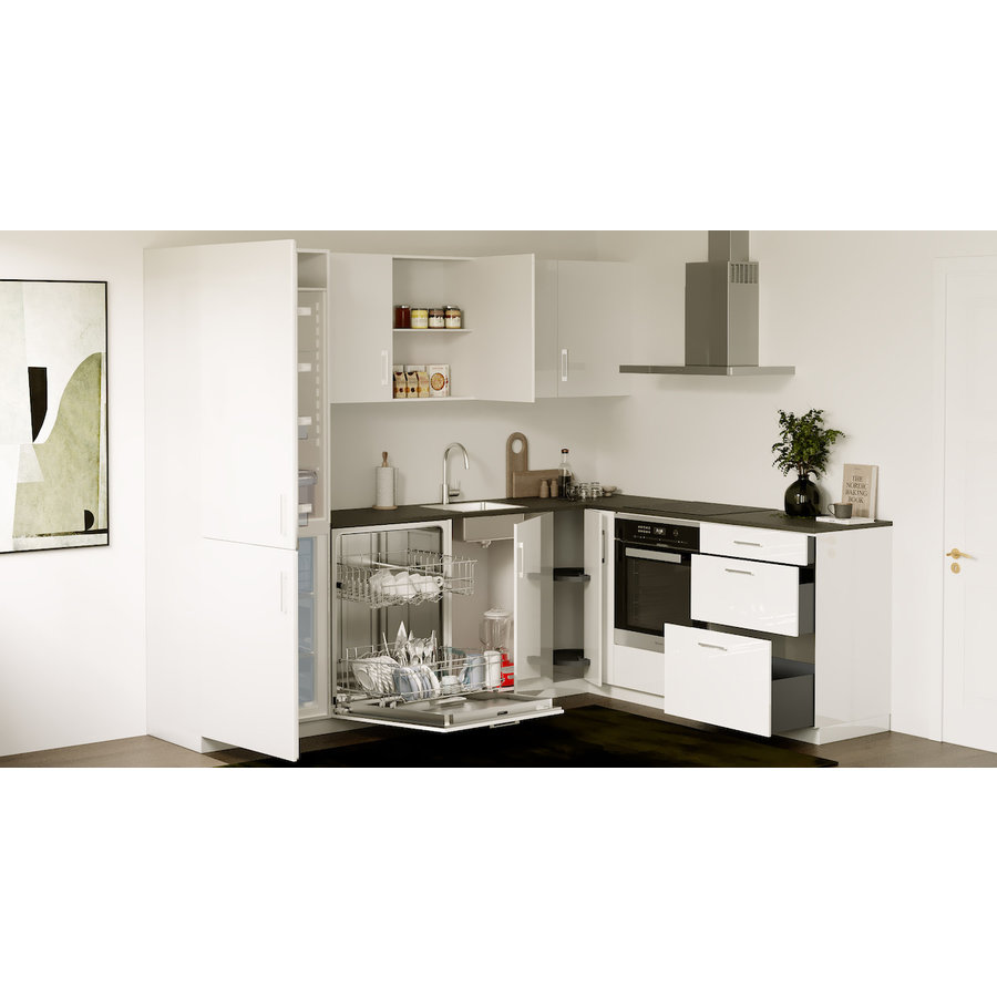Eco Kamille L - Keuken Hoogglans Alpine Wit Eco Kamille L - Keuken Hoogglans Alpine Wit