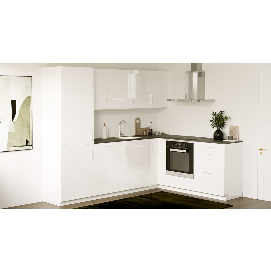 Eco Kamille L - Keuken Hoogglans Alpine Wit Eco Kamille L - Keuken Hoogglans Alpine Wit