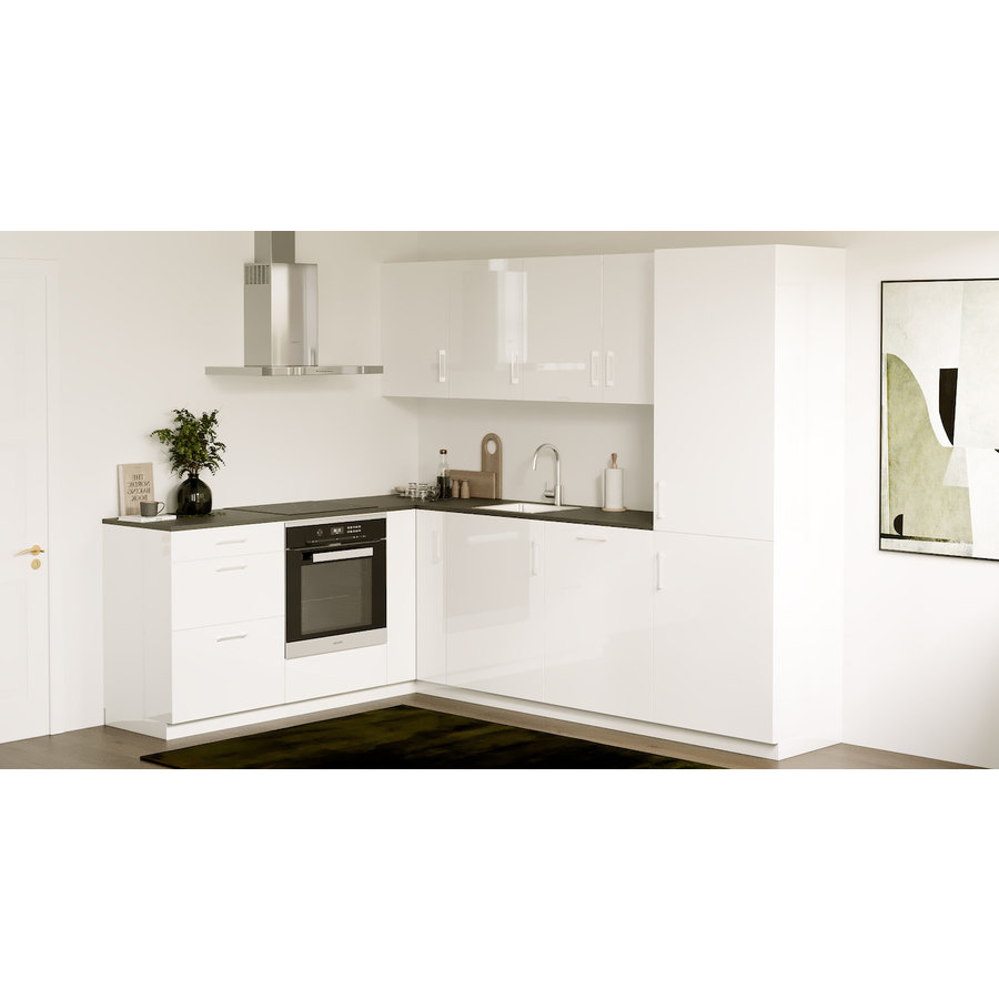 Eco Kamille L - Keuken Hoogglans Alpine Wit Eco Kamille L - Keuken Hoogglans Alpine Wit