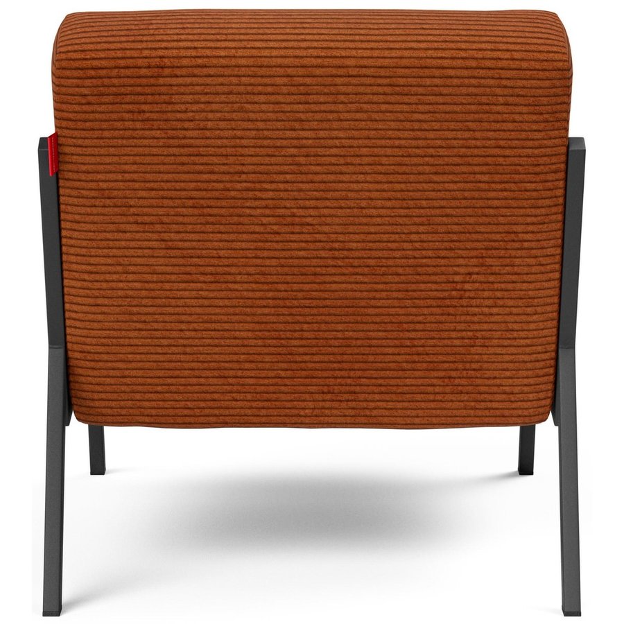 Vikko Oranje Corduroy Loungestoel Vikko Oranje Corduroy Loungestoel