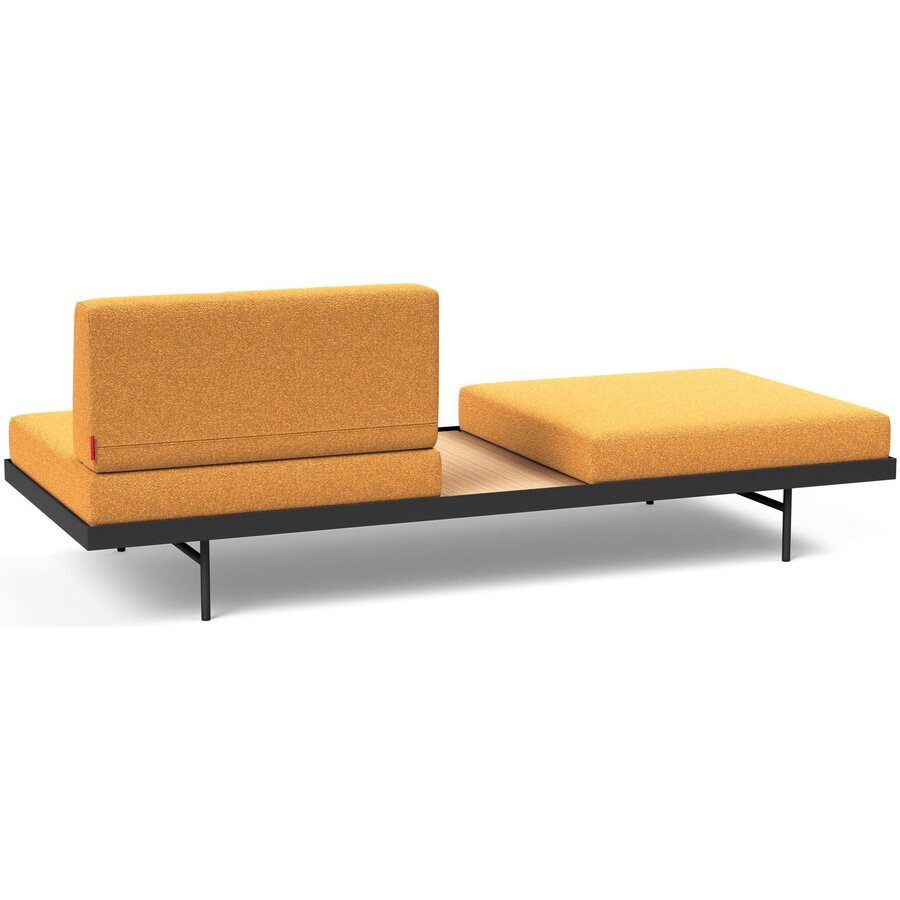 Puri Oker Bouclé / Eiken Slaapbank Puri Oker Bouclé / Eiken Slaapbank