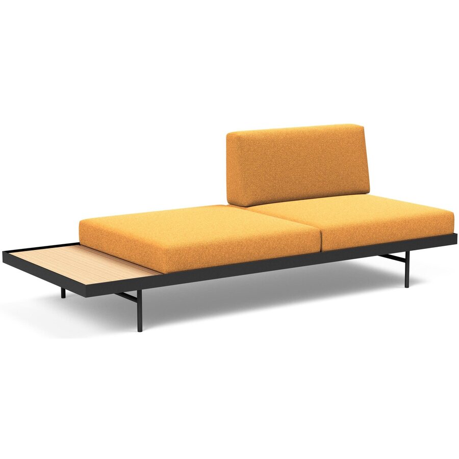 Puri Oker Bouclé / Eiken Slaapbank Puri Oker Bouclé / Eiken Slaapbank