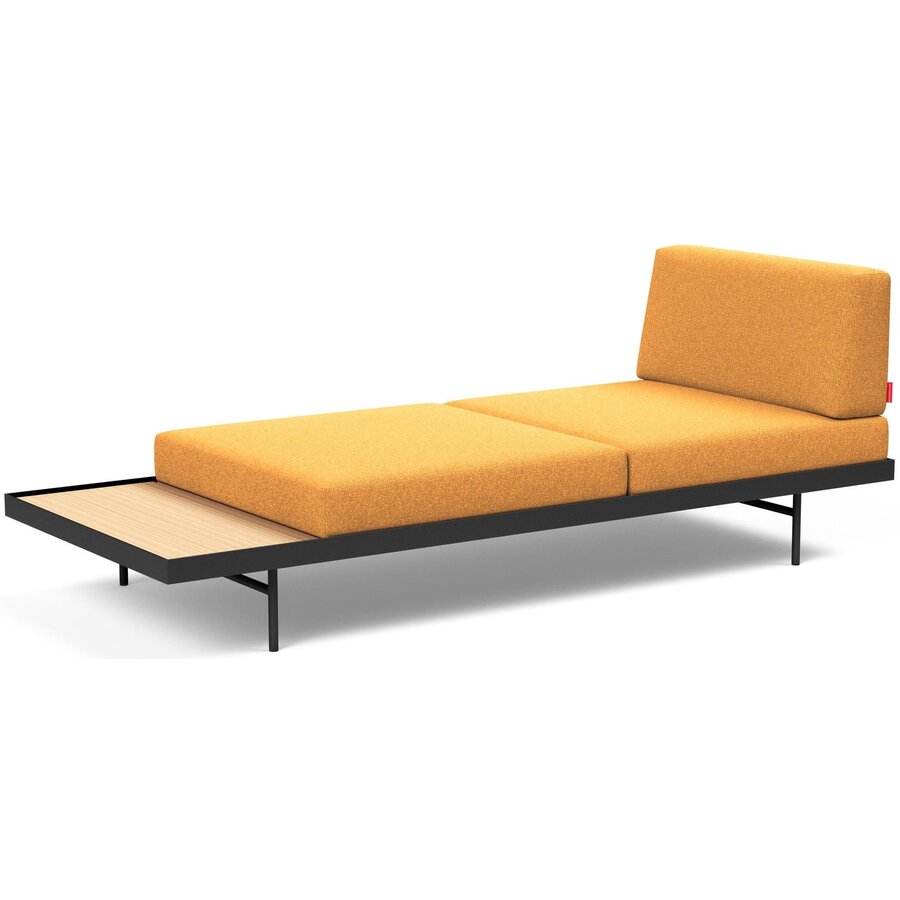 Puri Oker Bouclé / Eiken Slaapbank Puri Oker Bouclé / Eiken Slaapbank