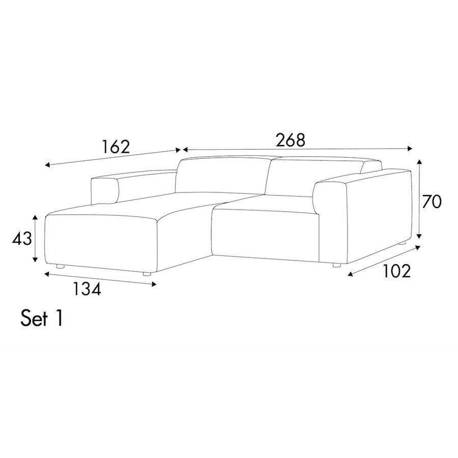 Annie Set 1 Rechts/Links Annie Set 1 Rechts/Links