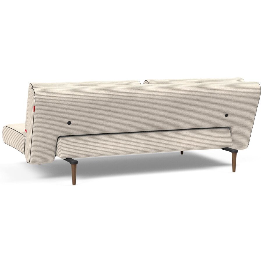 Unfurl Ivory Corduroy Lounger Slaapbank Unfurl Ivory Corduroy Lounger Slaapbank