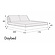 Lotus Outdoor Daybed 170 x 200 cm