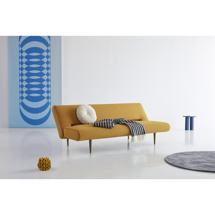 Unfurl Oker Bouclé Slaapbank Unfurl Oker Bouclé Slaapbank