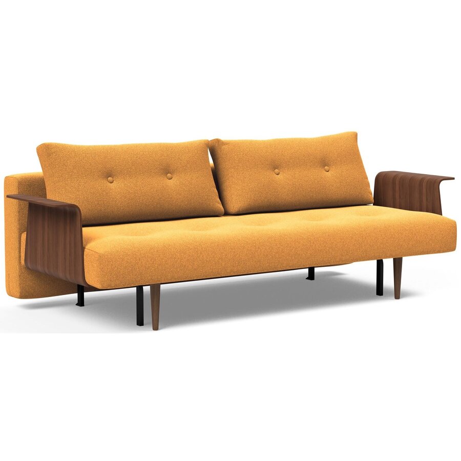 Recast Plus Oker Bouclé Slaapbank Deluxe Recast Plus Oker Bouclé Slaapbank Deluxe