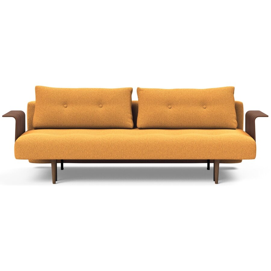 Recast Plus Oker Bouclé Slaapbank Deluxe Recast Plus Oker Bouclé Slaapbank Deluxe