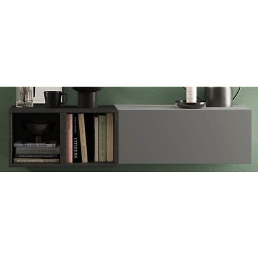 Infinity 2.0 Ardesia / Piombo Wandkast