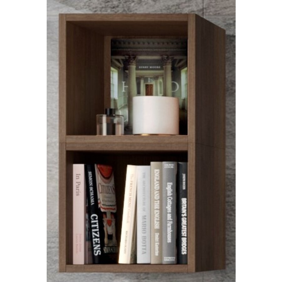 Infinity 2.0 Mercure  Eiken Open Wandkasten Set Infinity 2.0 Mercure  Eiken Open Wandkasten Set