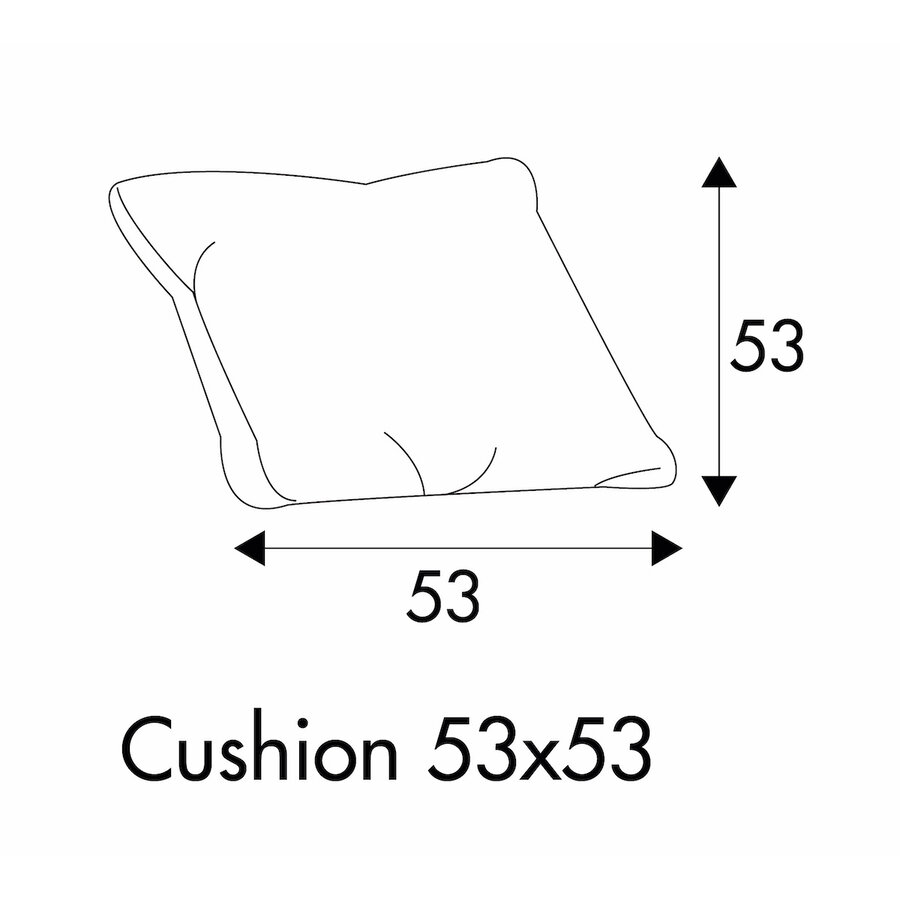 Milou Kussen 53 x 53 cm Milou Kussen 53 x 53 cm