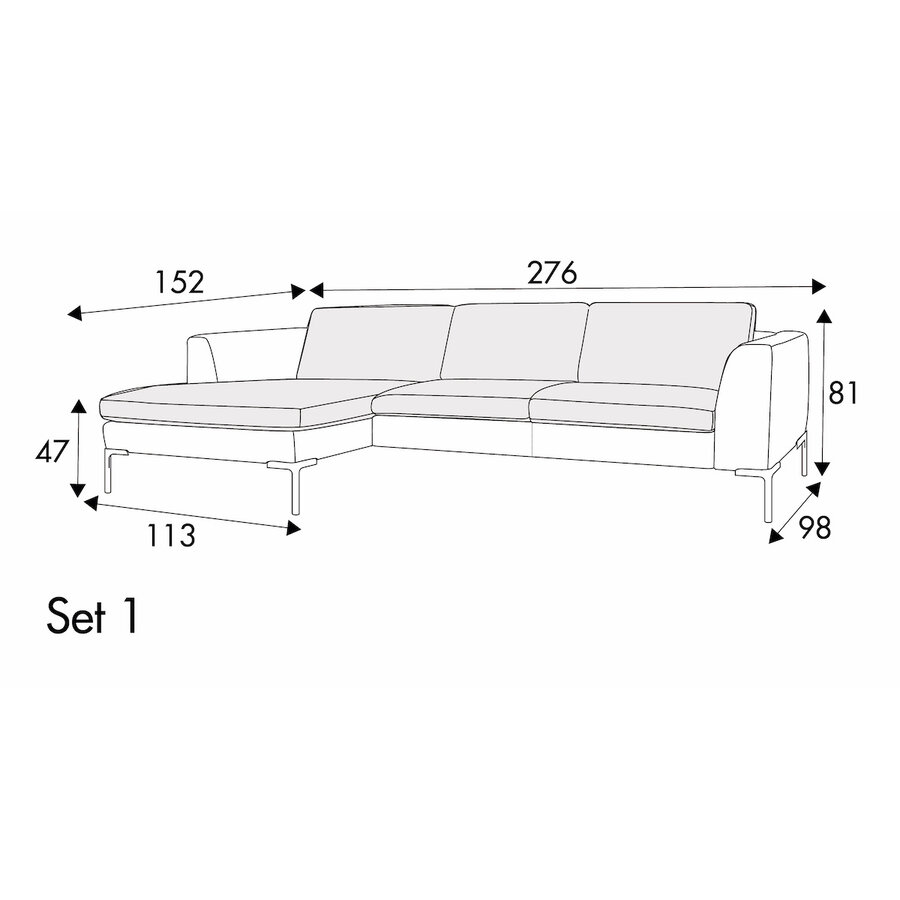 Elton Set 1 Rechts/Links Elton Set 1 Rechts/Links