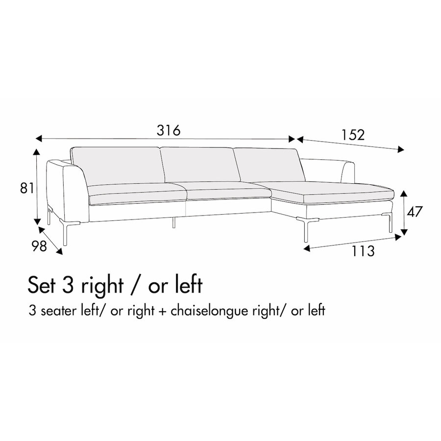 Elton Set 3 Rechts/Links Elton Set 3 Rechts/Links