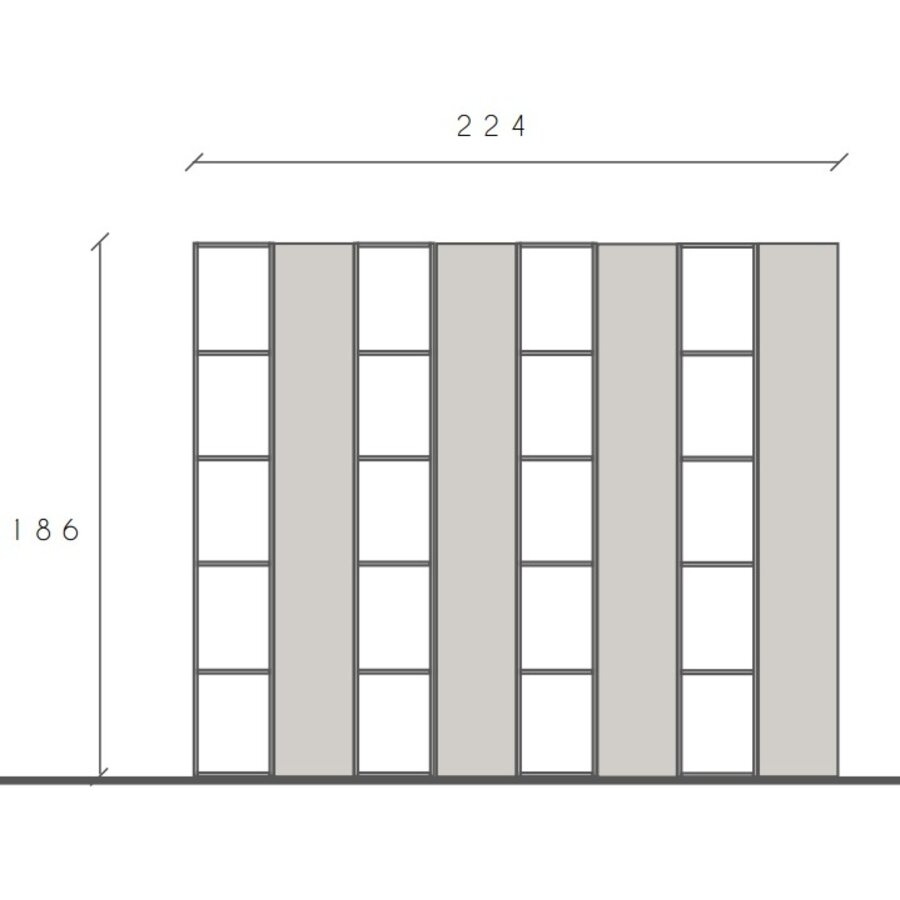 Infinity 2.0 Lava Boekenkasten Set 11