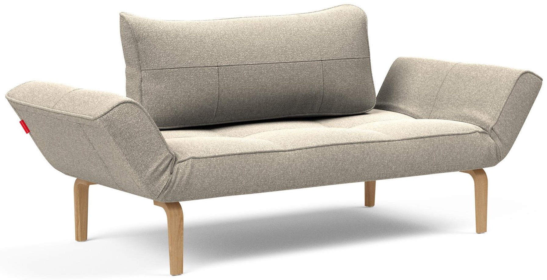 Innovation Living Zeal Bow Beige Bouclé Slaapbank