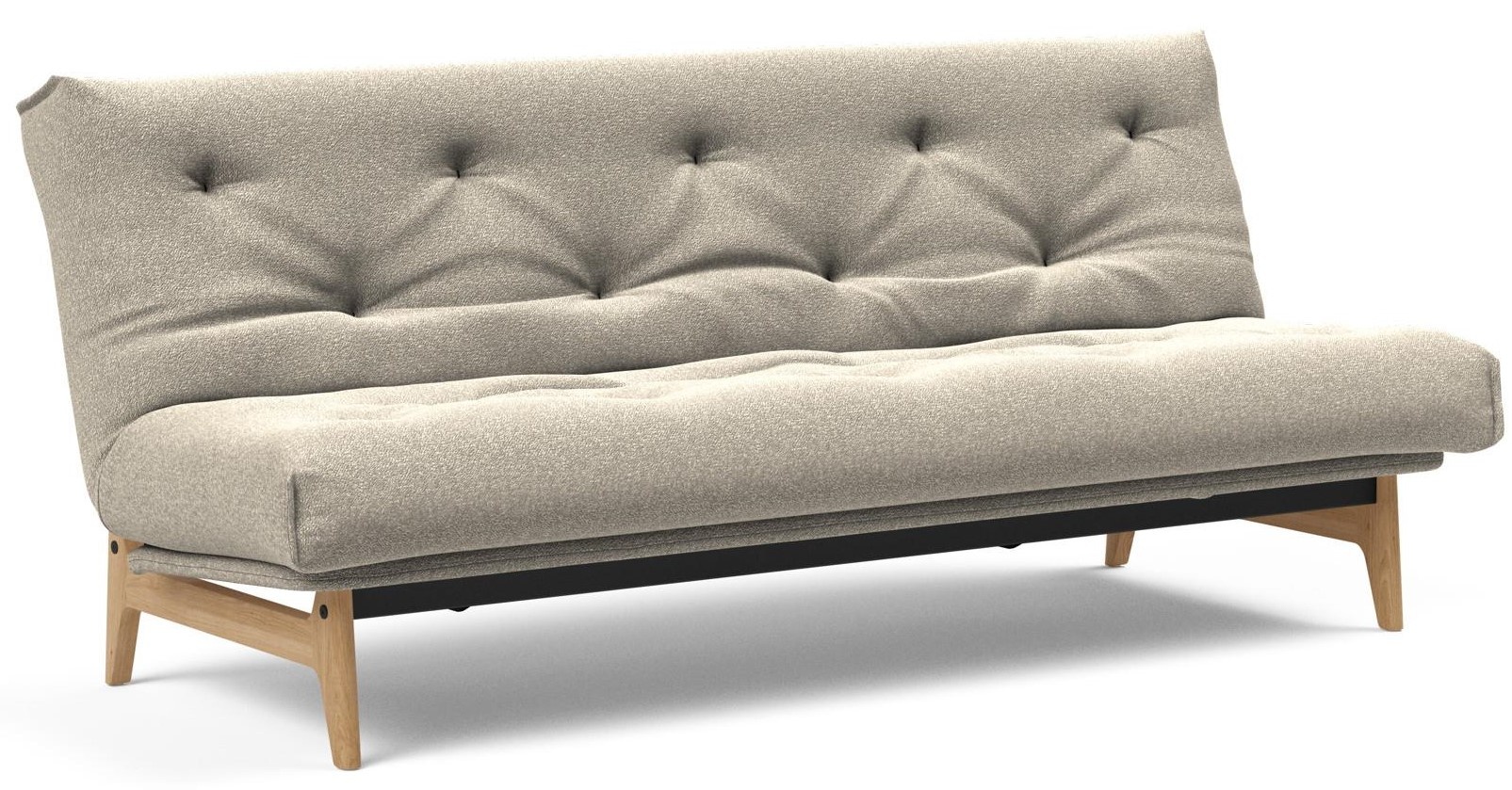 Innovation Living Aslak Beige Bouclé Slaapbank 120 cm