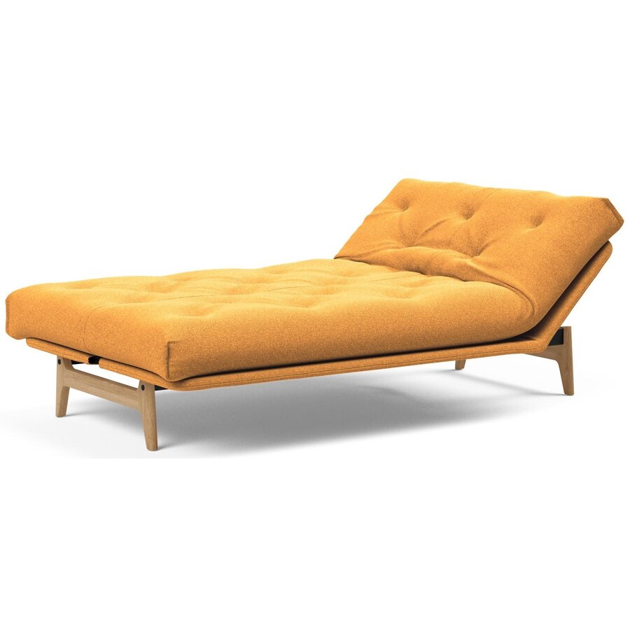 Aslak Oker Bouclé Slaapbank 120 cm Aslak Oker Bouclé Slaapbank 120 cm