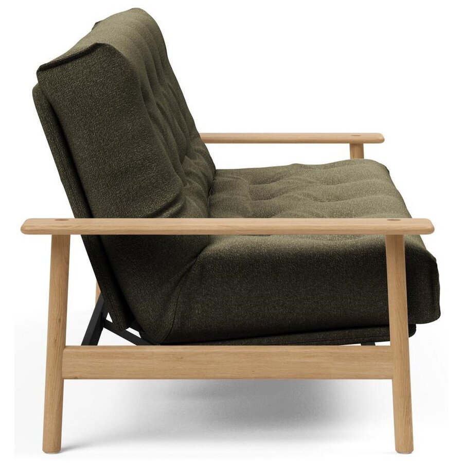 Balder Bos Groen Bouclé Slaapbank Balder Bos Groen Bouclé Slaapbank