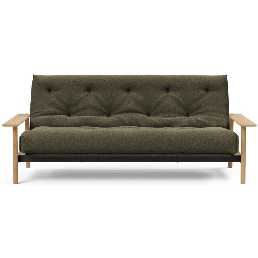 Balder Bos Groen Bouclé Slaapbank Balder Bos Groen Bouclé Slaapbank