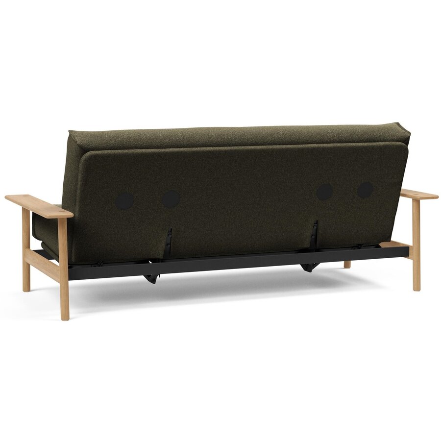 Balder Bos Groen Bouclé Slaapbank Balder Bos Groen Bouclé Slaapbank