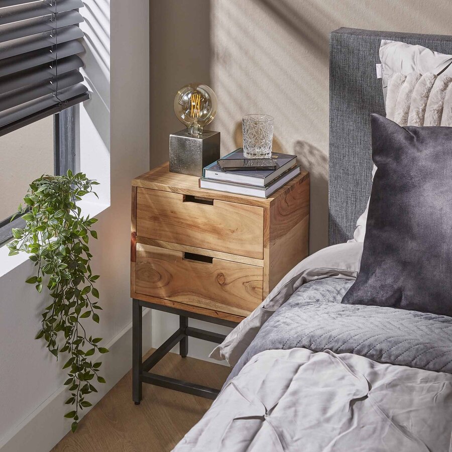 Flat XS Nachtkastje 2-Lades Flat XS Nachtkastje 2-Lades