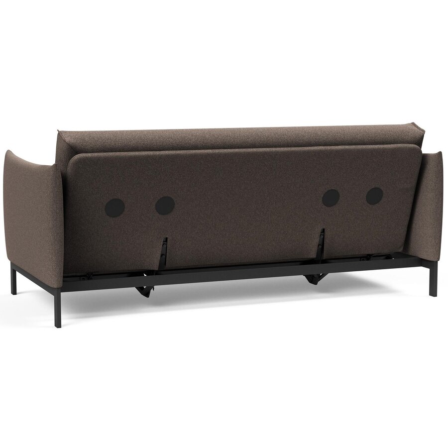 Junus Taupe Bouclé Slaapbank 140 cm Junus Taupe Bouclé Slaapbank 140 cm