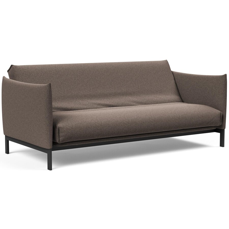 Junus Taupe Bouclé Slaapbank 140 cm Junus Taupe Bouclé Slaapbank 140 cm