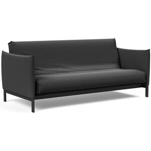 Innovation Living Junus Houtskool Zwart Bouclé Slaapbank 140 cm